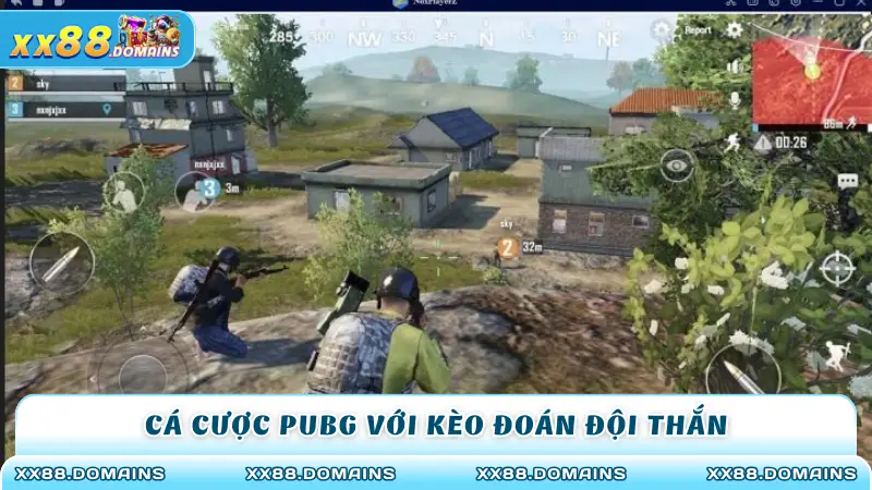 Cá cược PUBG với kèo đoán đội thắng