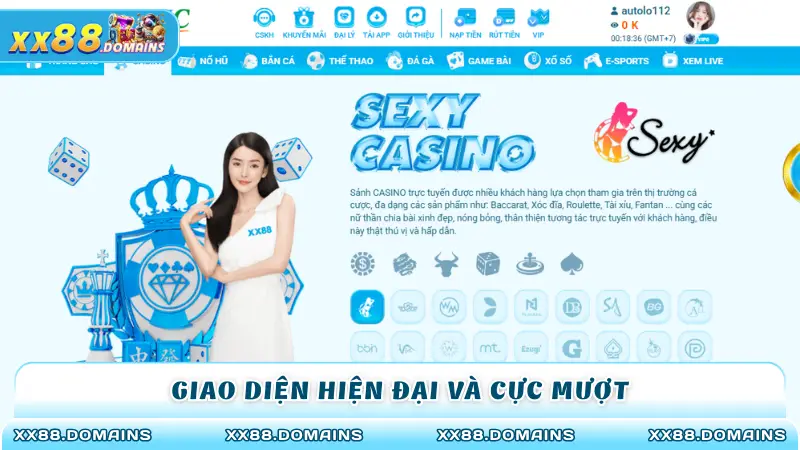 Giao diện hiện đại và cực mượt