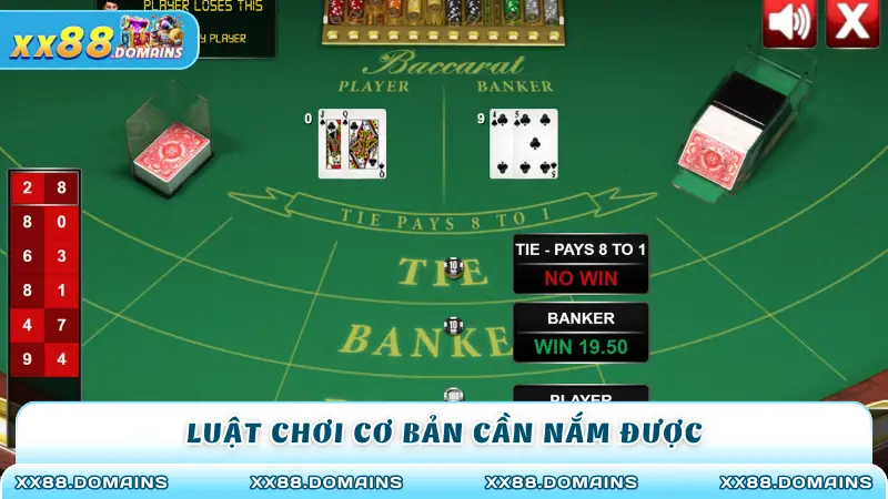 Luật chơi cơ bản cần nắm được