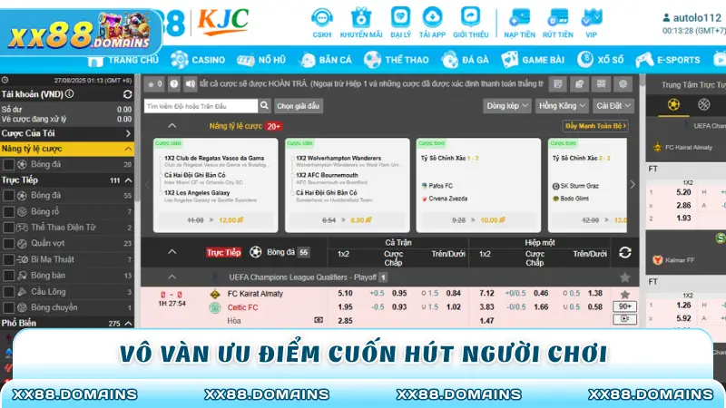 Vô vàn ưu điểm cuốn hút người chơi